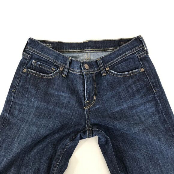 Citizens of Humanity Ava #142 Straight Leg Jeans Size 26 Low Rise Dark Wash - Picture 5 of 16
